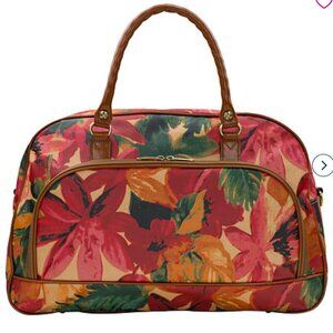 Patricia Nash GONNESA Overnight Bag SPRING MULTI Luggage NWT